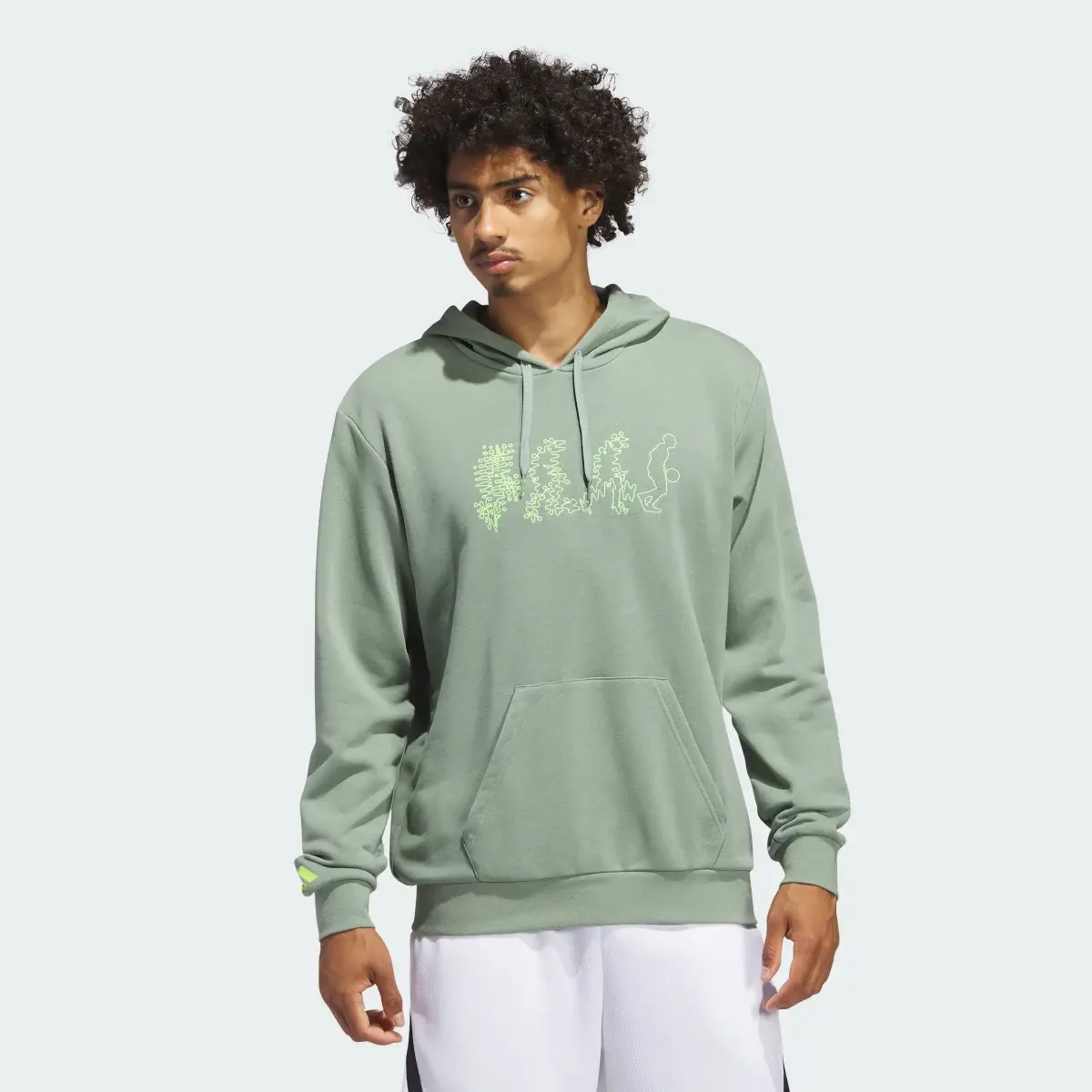 Adidas Metaverse Hoops Hoodie. 2