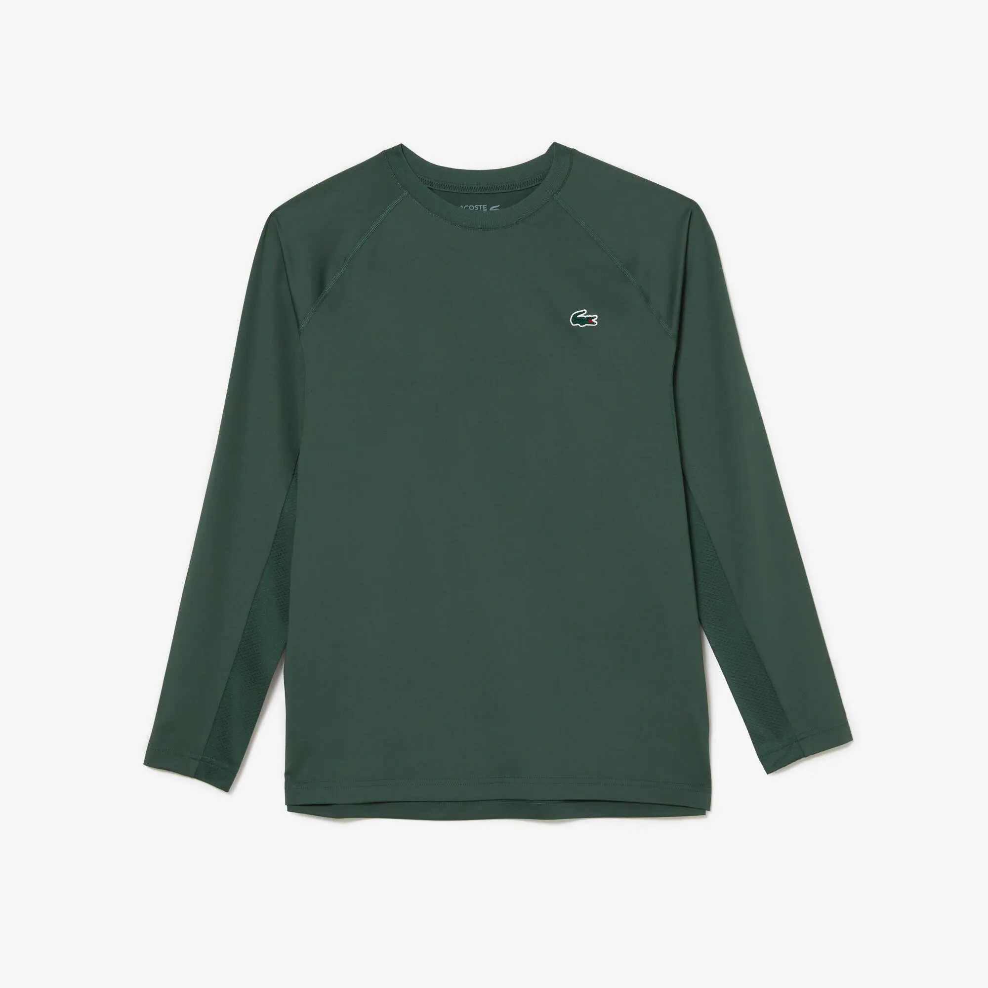 Lacoste Long Sleeved Stretch Jersey Sport T-shirt. 1