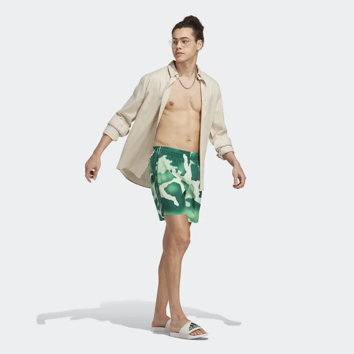 Adidas Originals Camo Swim Shorts. 3