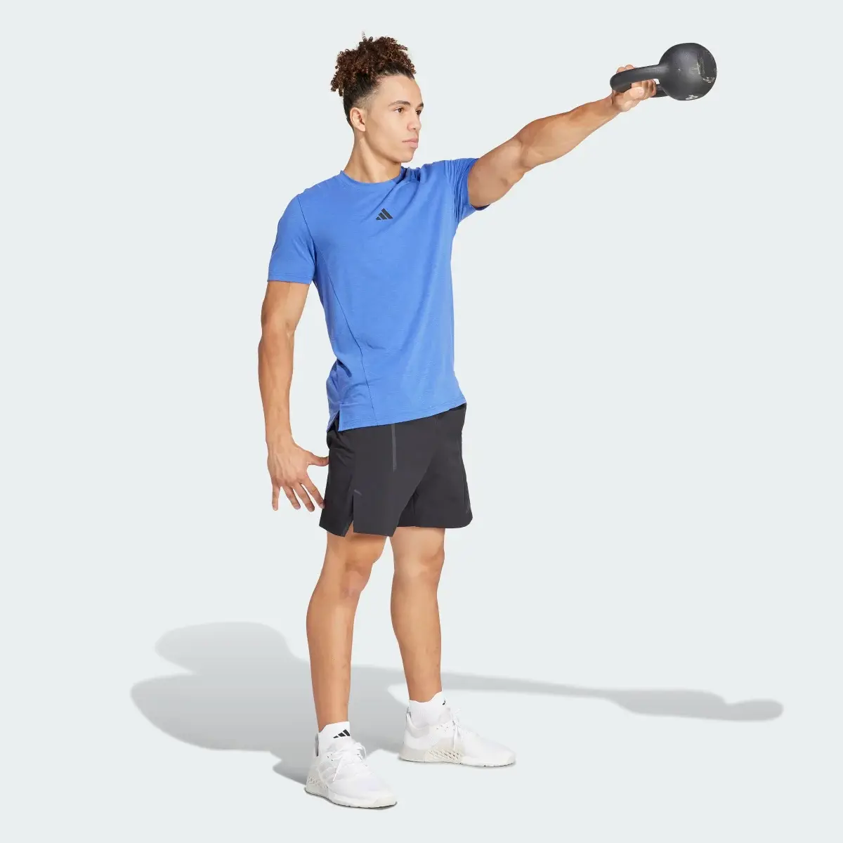 Adidas Designed for Training Workout T-Shirt. 3