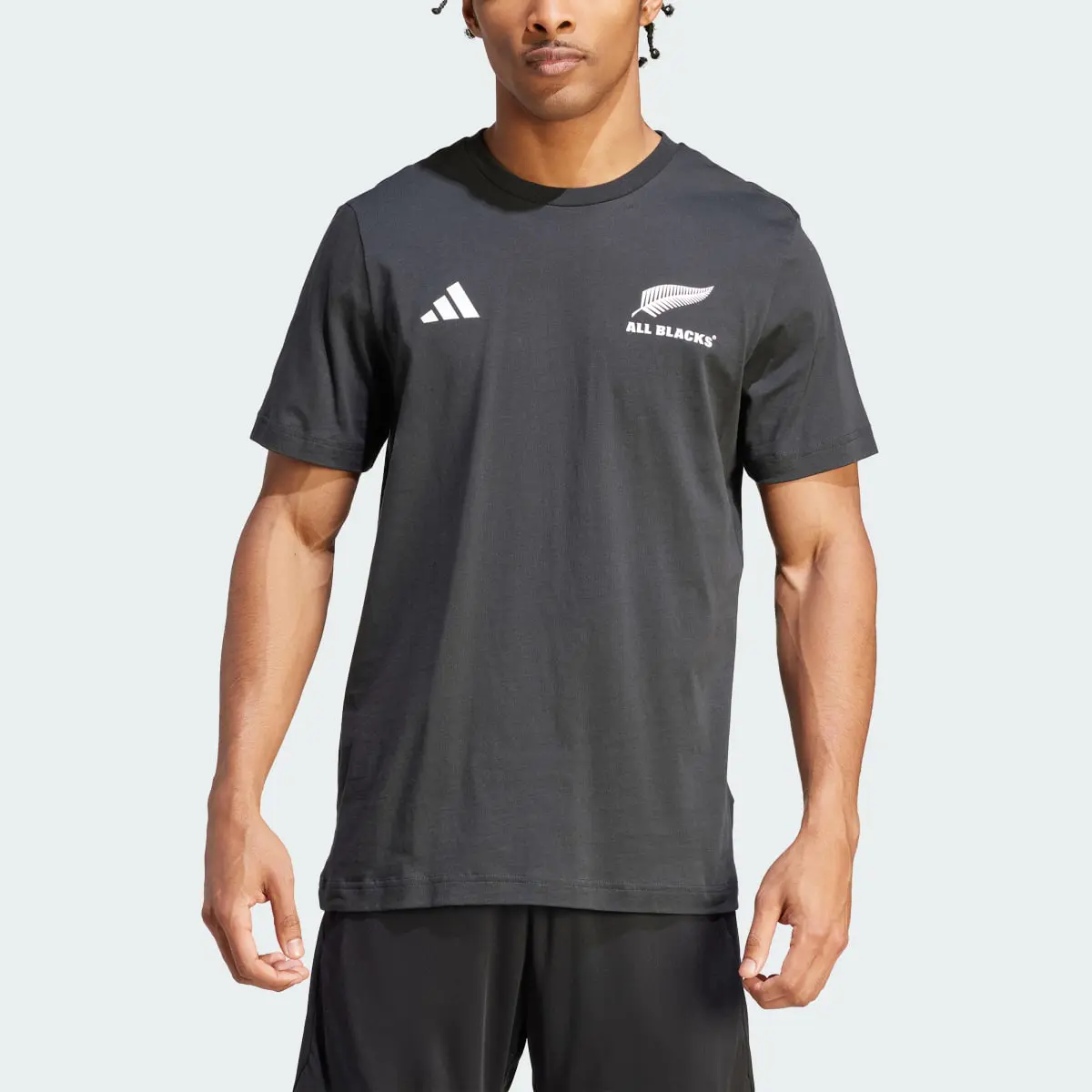 Adidas All Blacks Rugby Cotton Tee. 1