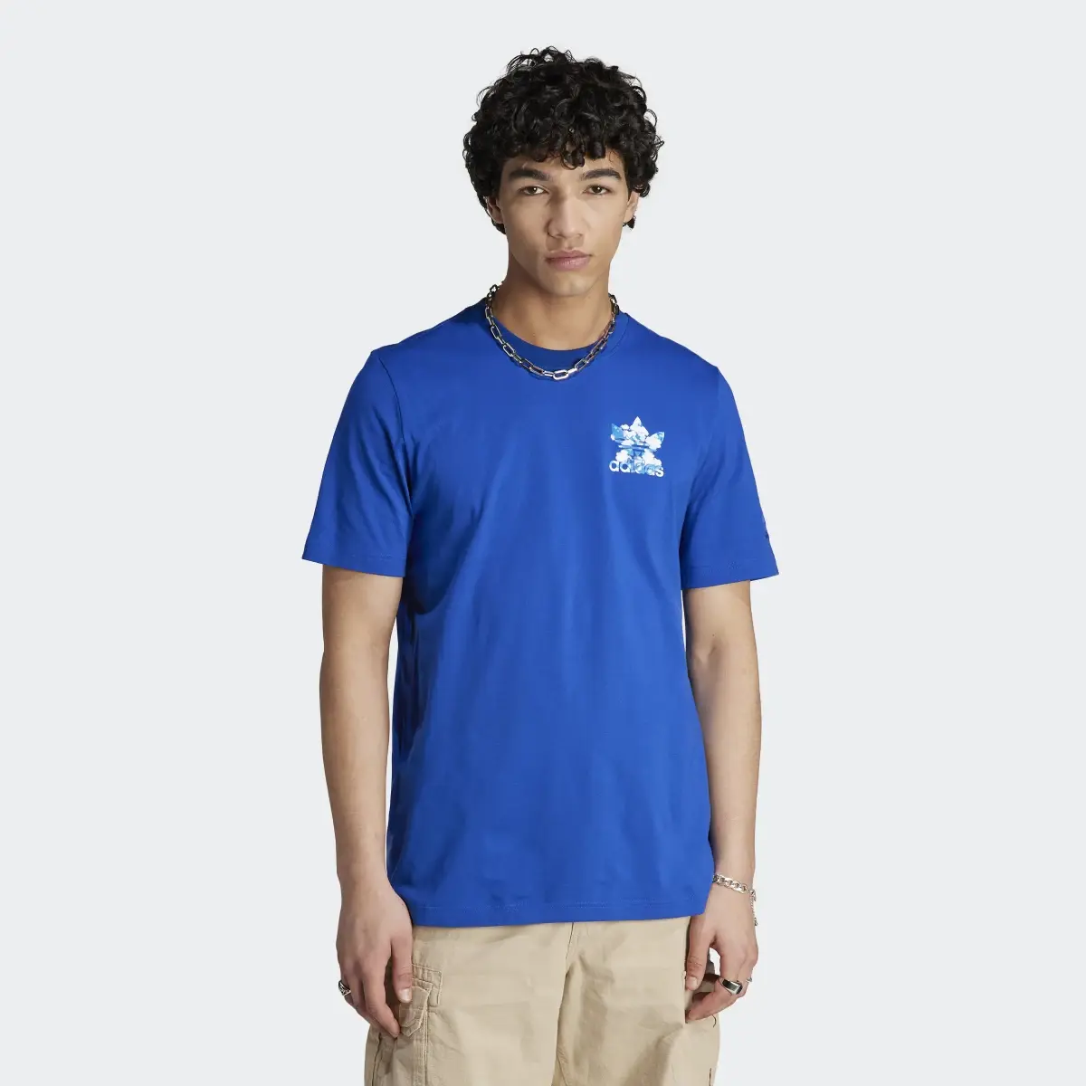 Adidas Graphics Cloudy Trefoil T-Shirt. 2