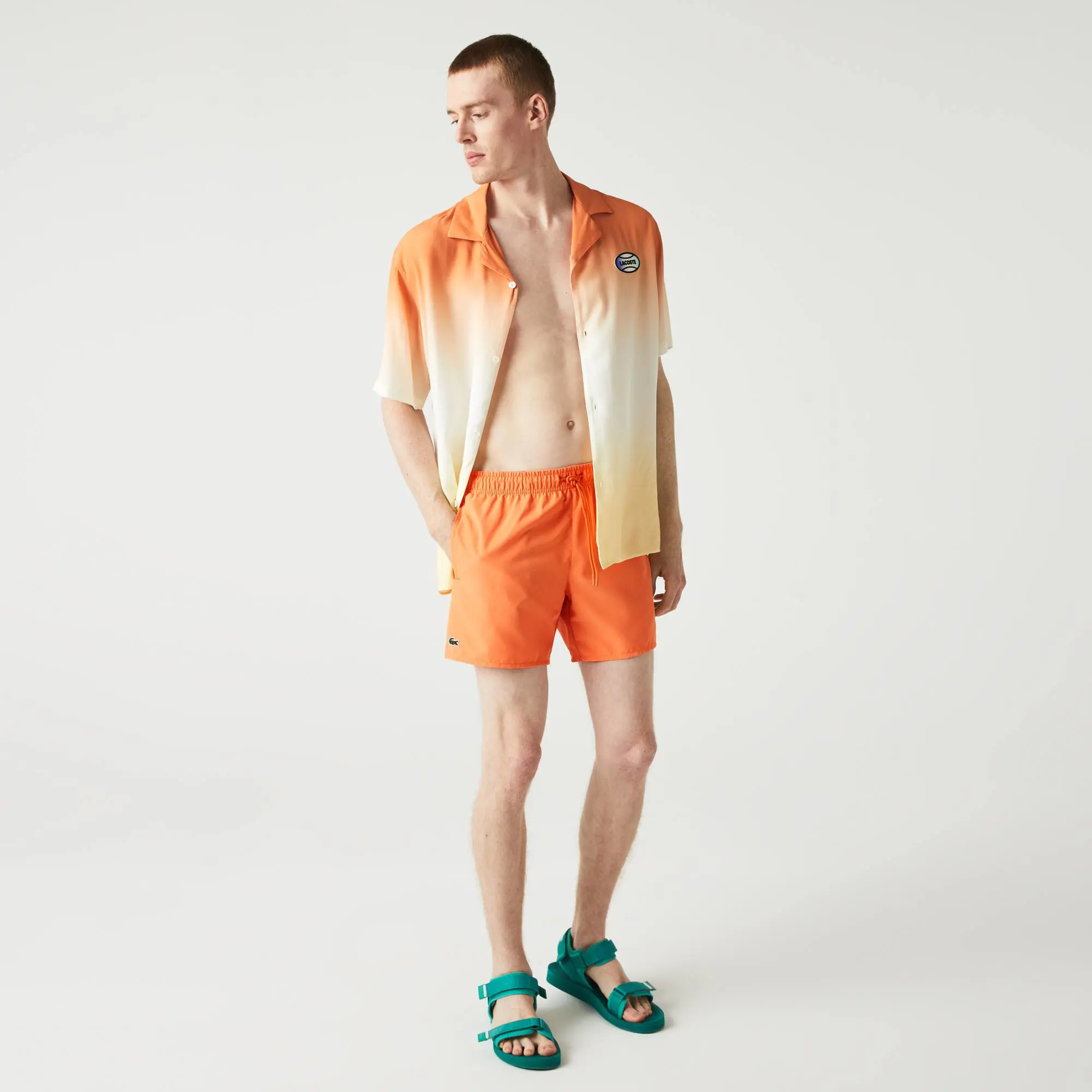 Lacoste Traje de baño ligeros de secado rápido para hombre. 1 Lacoste Traje de baño ligeros de secado rápido para hombre. 1