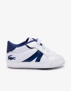 Lacoste Infants’ L004 Cub Textile and Synthetic Trainers