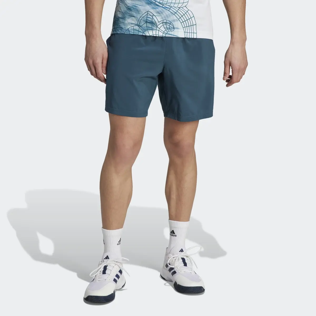 Adidas Club Tennis Stretch Woven Shorts. 1