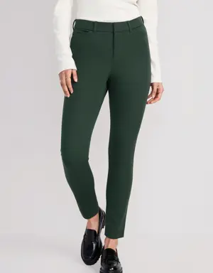 Old Navy High-Waisted Pixie Skinny Ankle Pants for Women green