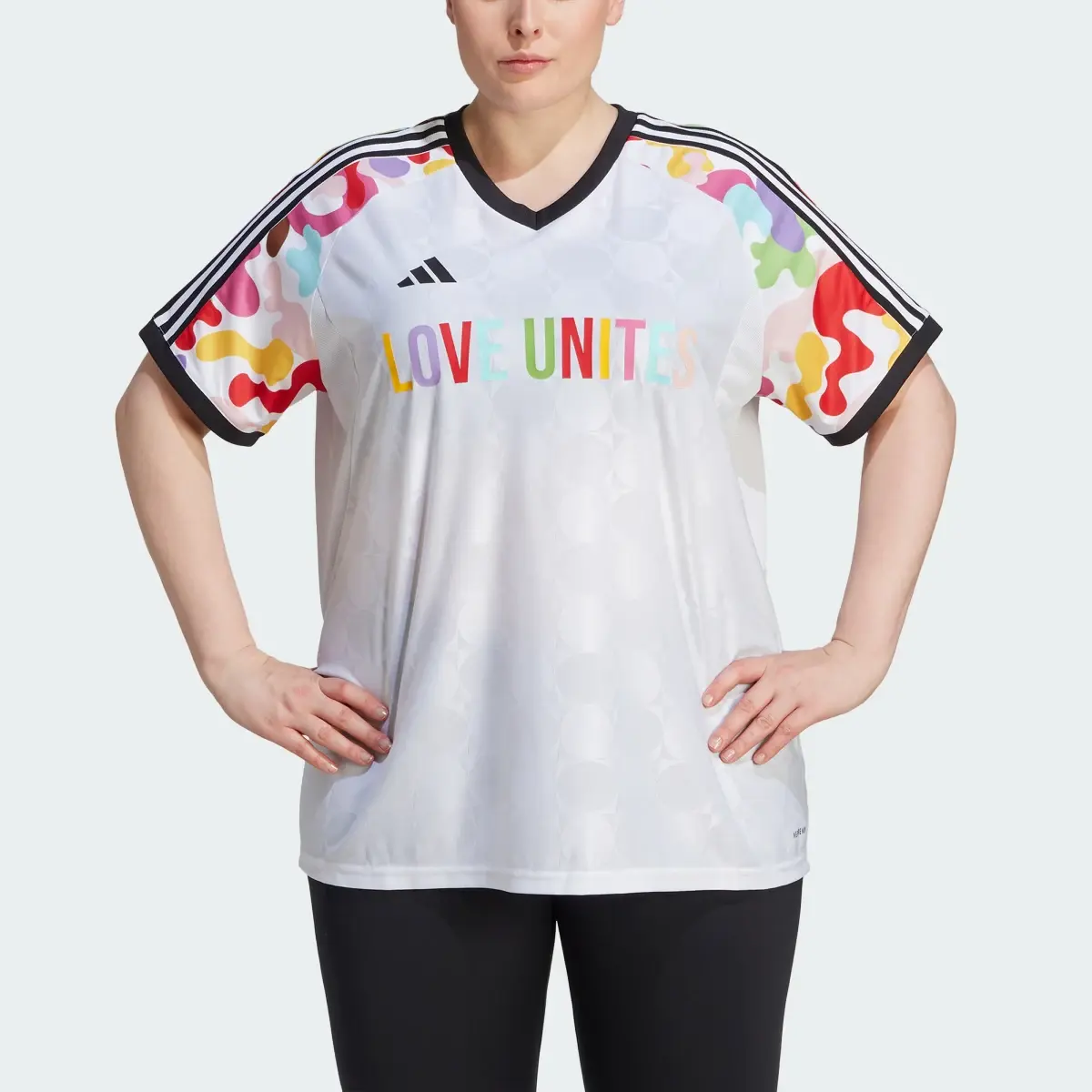 Adidas Pride Pre-Match Jersey (Plus Size). 1