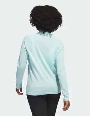 Adidas Ultimate365 Tour Monogram Mock Neck Long-Sleeve Top. 3 Adidas Ultimate365 Tour Monogram Mock Neck Long-Sleeve Top. 3
