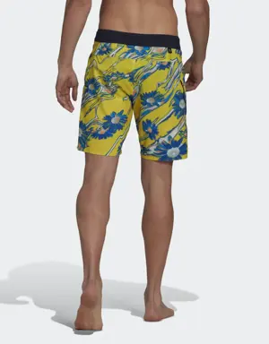 Shorts Largos Estampados Positivisea Classic Length