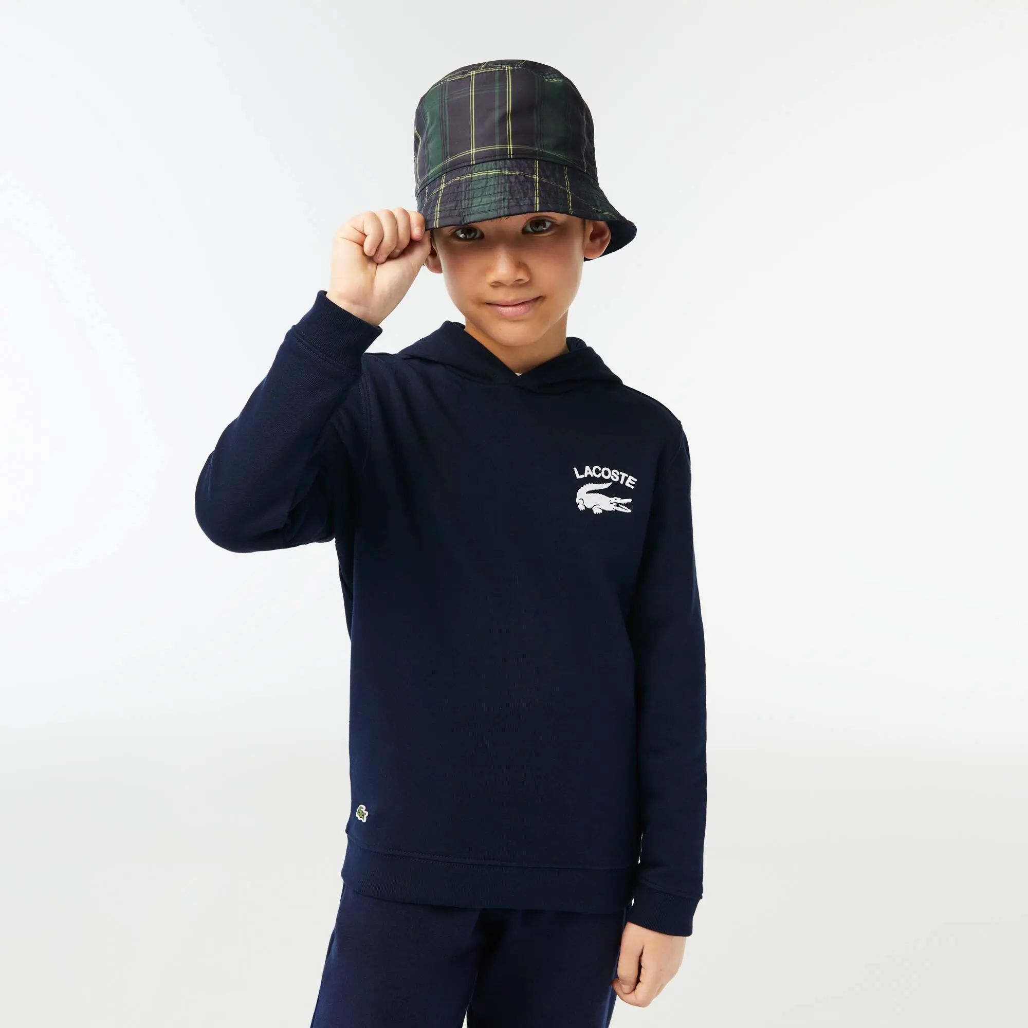 Lacoste Jungen LACOSTE Sweatshirt mit Kapuze und Aufdruck. 1