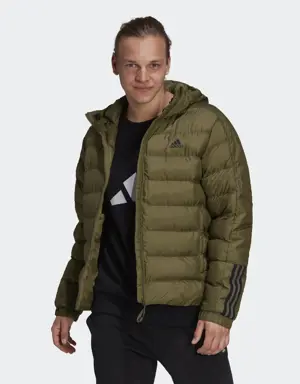 Adidas Itavic 3-Stripes Midweight Hooded Jacket. 2 Adidas Itavic 3-Stripes Midweight Hooded Jacket. 2