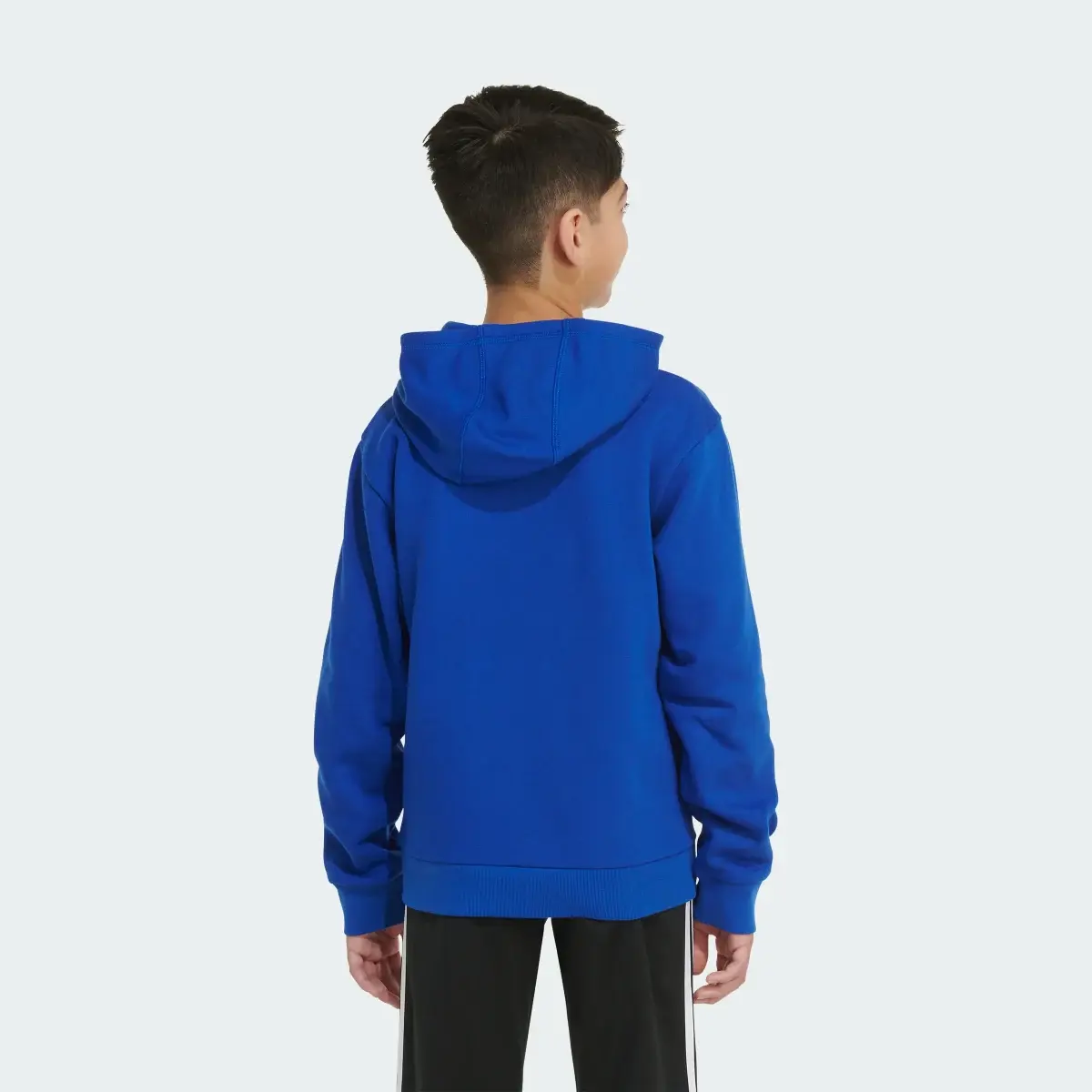 Adidas Long Sleeve Essential Fleece Hoodie. 2