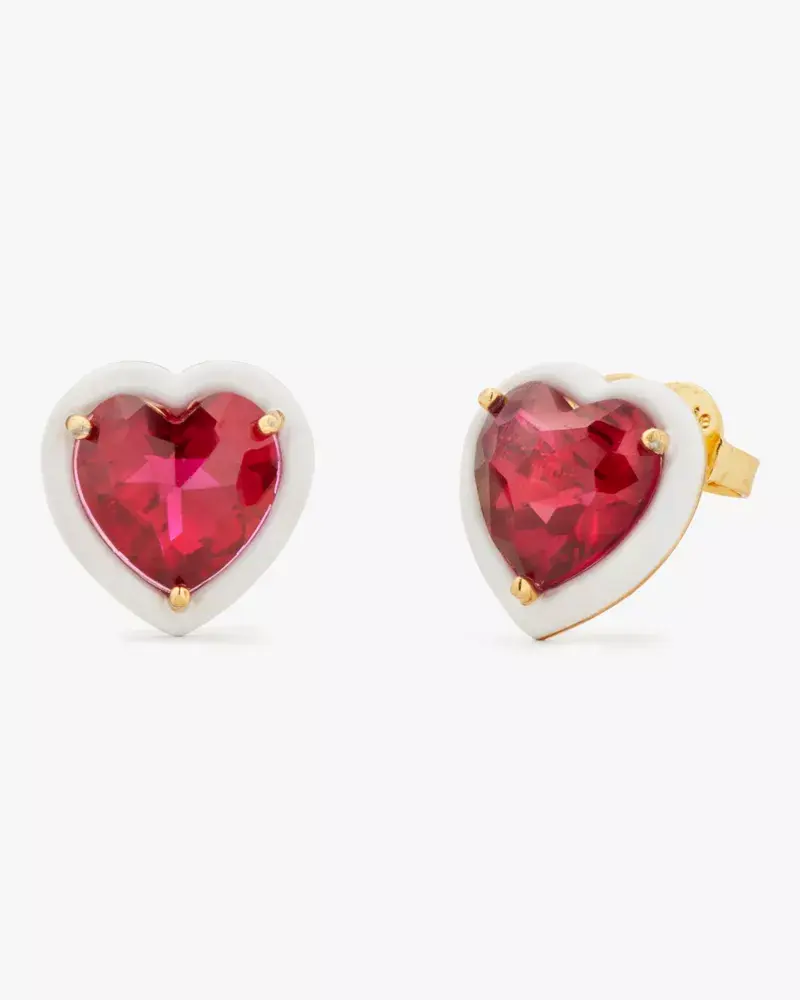 Kate Spade Sweetheart Statement Studs. 1