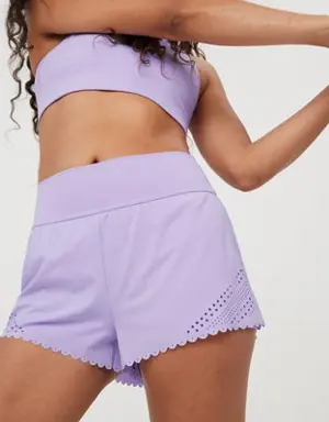 By Aerie Goals Lasercut Running Short