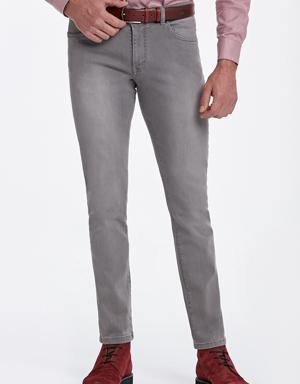 Hemington Slim Fit Gri Denim Pantolon. 3 Hemington Slim Fit Gri Denim Pantolon. 3