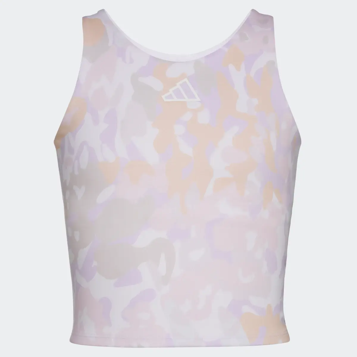 Adidas AEROREADY® Sleeveless All Over Print Tank Bra. 3