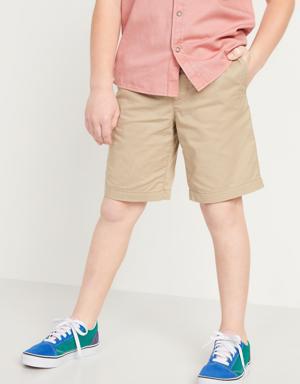 OGC Chino Jogger Shorts for Boys (At Knee) beige