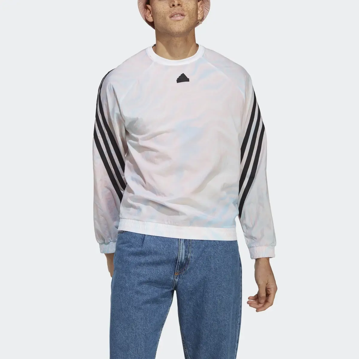 Adidas Sweat-shirt ras-du-cou graphique Future Icons. 1