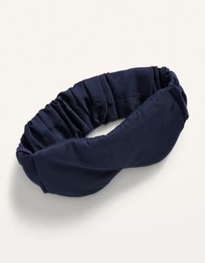 Old Navy Wide Cushioned Sleep Mask for Adults blue