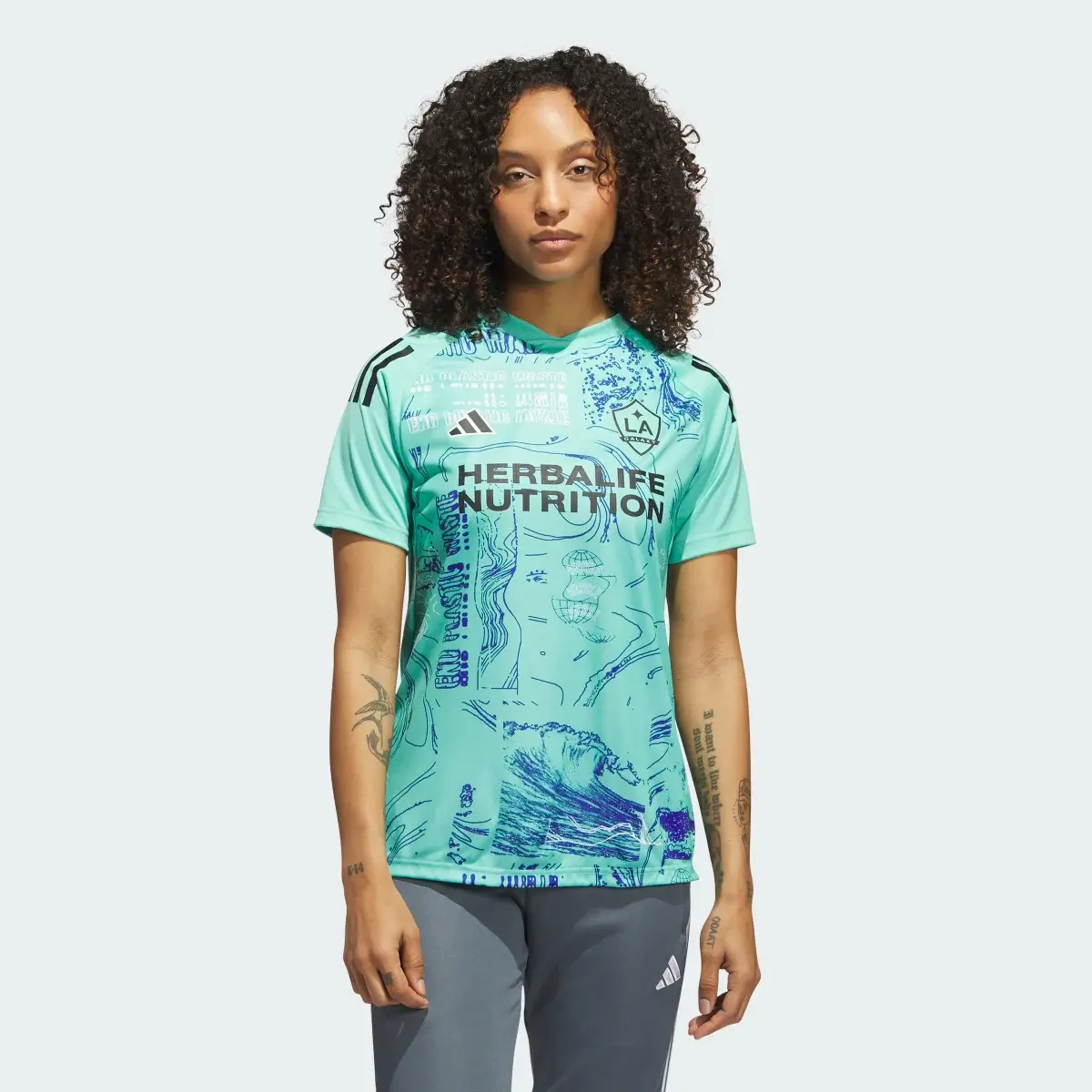 Adidas LA Galaxy One Planet Jersey. 2