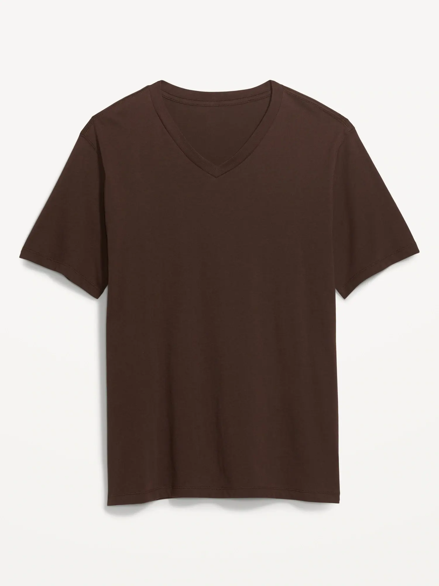 Old Navy Soft-Washed V-Neck T-Shirt for Men brown. 1