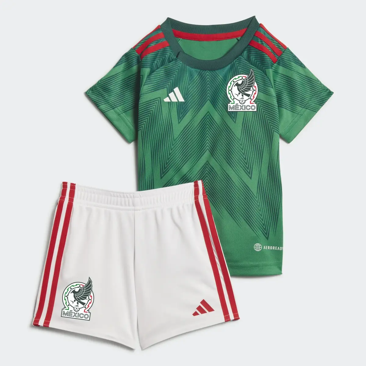 Adidas Conjunto Bebé Local Selección Nacional de México. 2