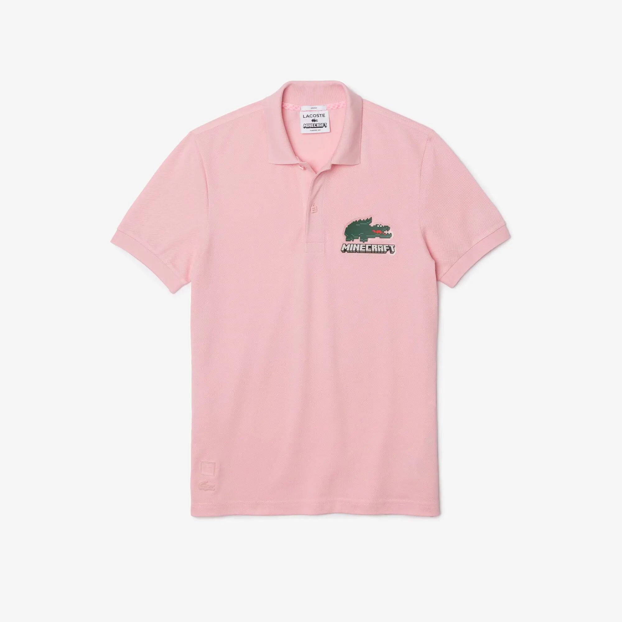 Lacoste Polo unisex Lacoste x Minecraft Classic Fit en algodón orgánico. 2 Lacoste Polo unisex Lacoste x Minecraft Classic Fit en algodón orgánico. 2