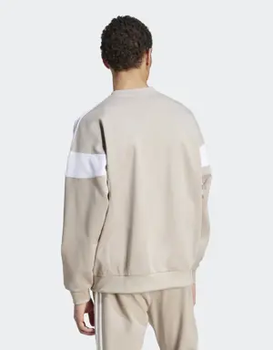 Adidas Adicolor Classics Cut Line Crew Sweatshirt. 3 Adidas Adicolor Classics Cut Line Crew Sweatshirt. 3
