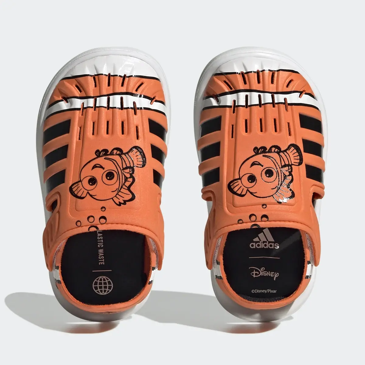 Adidas Finding Nemo Closed Toe Summer Sandals. 3