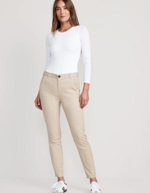 Old Navy High-Waisted Wow Skinny Pants beige