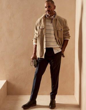 Italian Wool Flannel Jogger