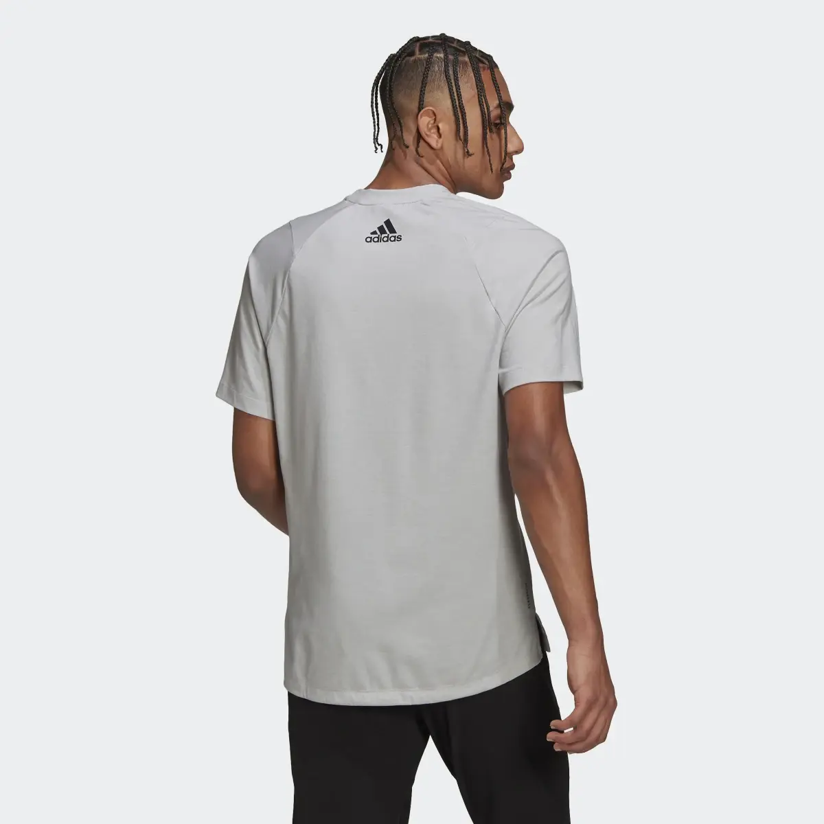 Adidas Train Icons 3-Bar Training Tee. 3