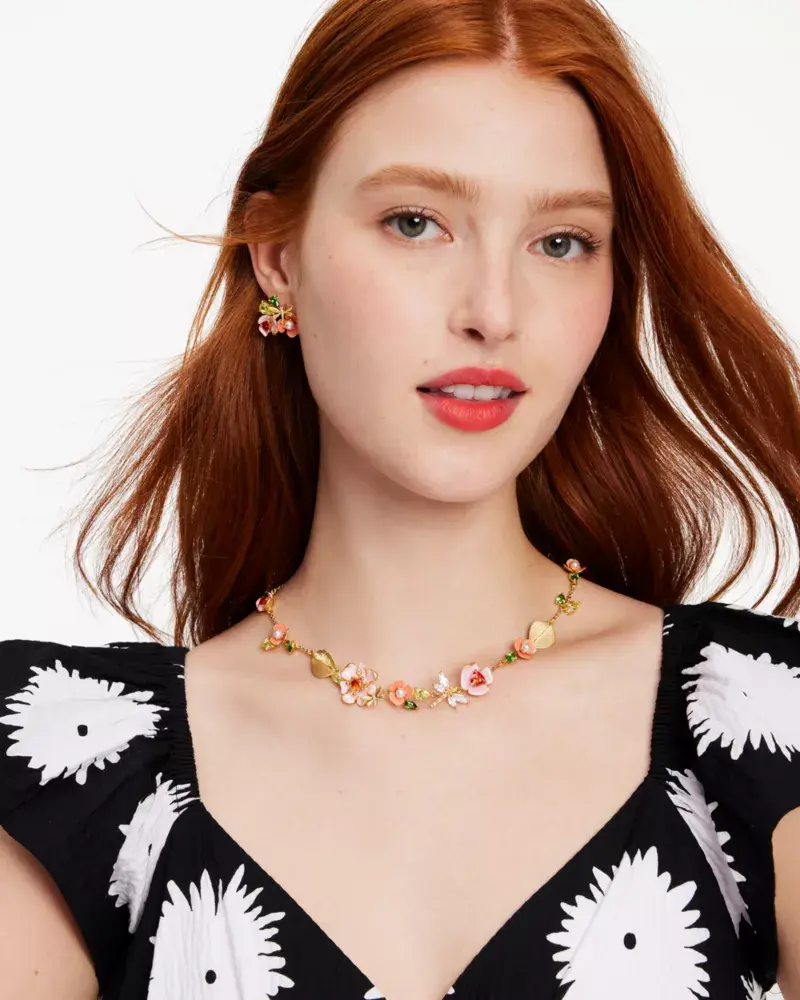 Kate Spade Bloom In Color Scatter Necklace. 2