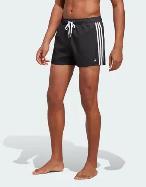 Adidas 3-Stripes CLX Very-Short-Length Swim Shorts