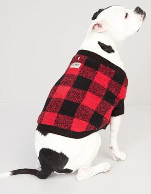 Old Navy Cozy Printed Sweater for Pets multi