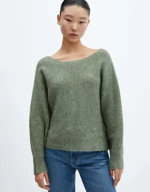 Mango Puffed sleeves sweater