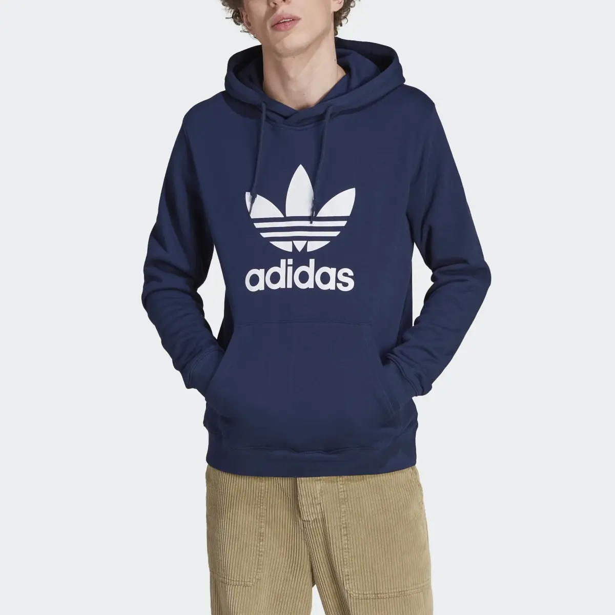 Adidas Adicolor Classics Trefoil Hoodie. 1