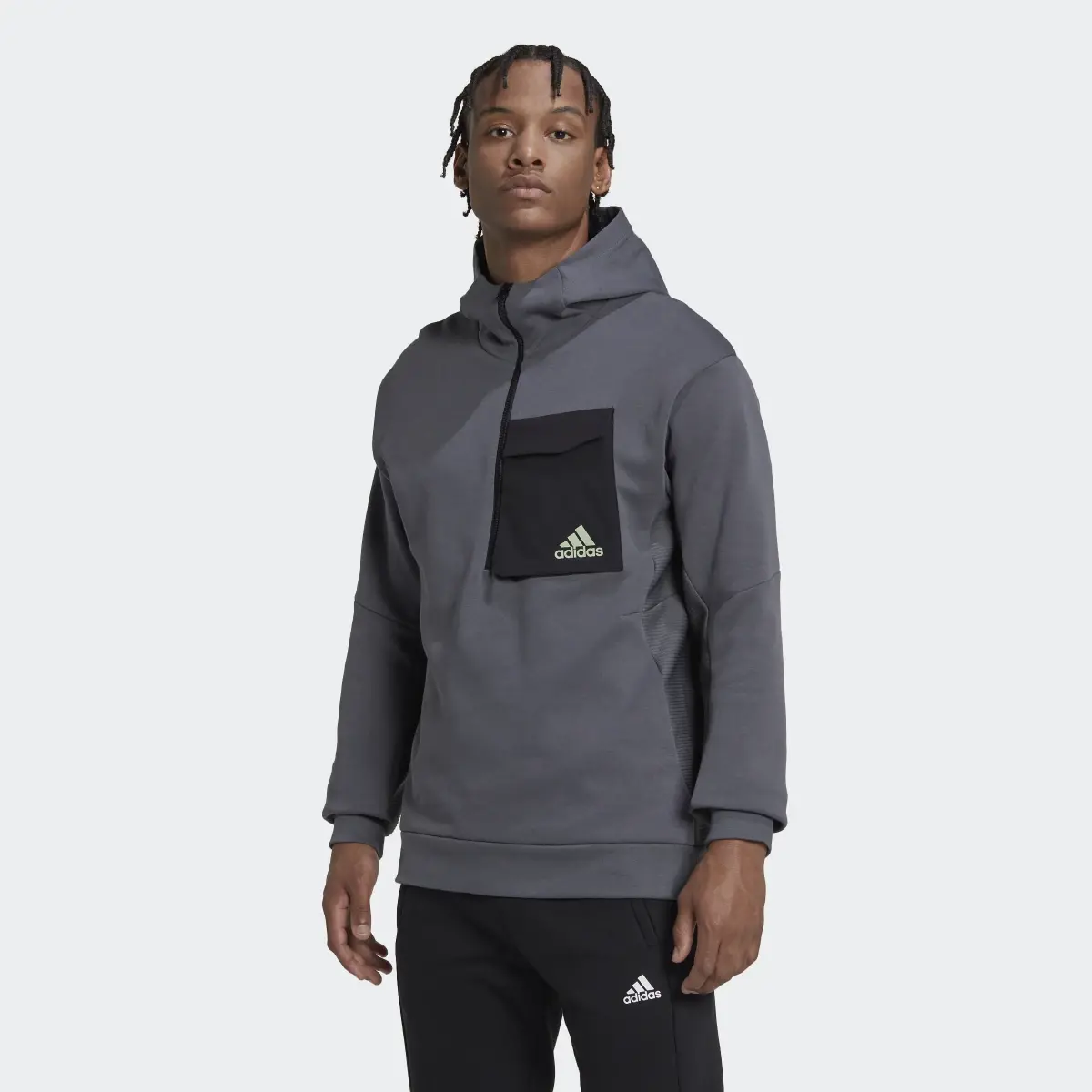 Adidas Designed for Gameday Hoodie. 2