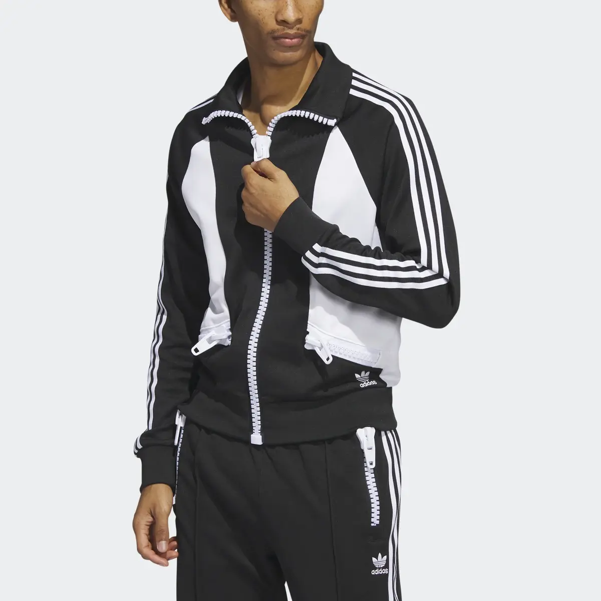 Adidas Veste à gros zip Jeremy Scott. 1