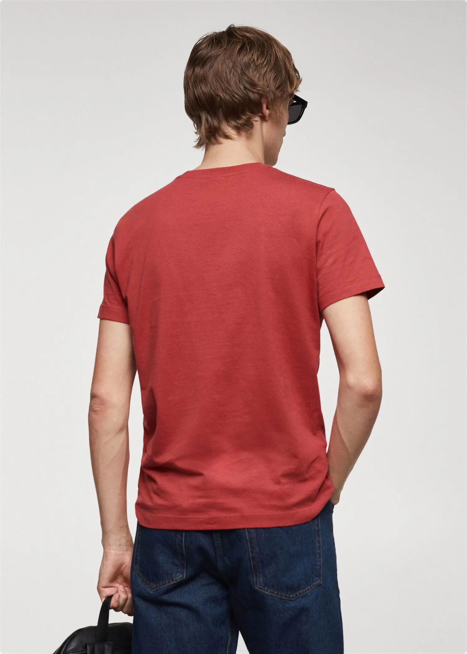 Mango T-shirt 100 % coton slim-fit. 3