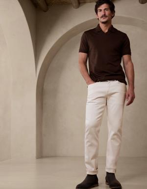 Luxury-Touch Polo brown