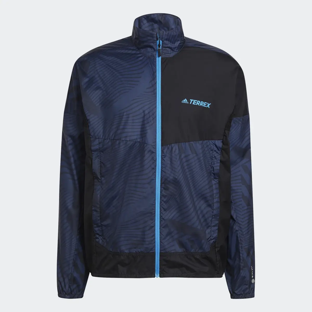 Adidas Terrex Trail Running Printed Wind Jacket. 1