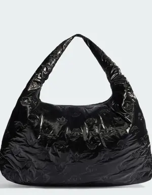 Puffy Satin Shoulder Bag