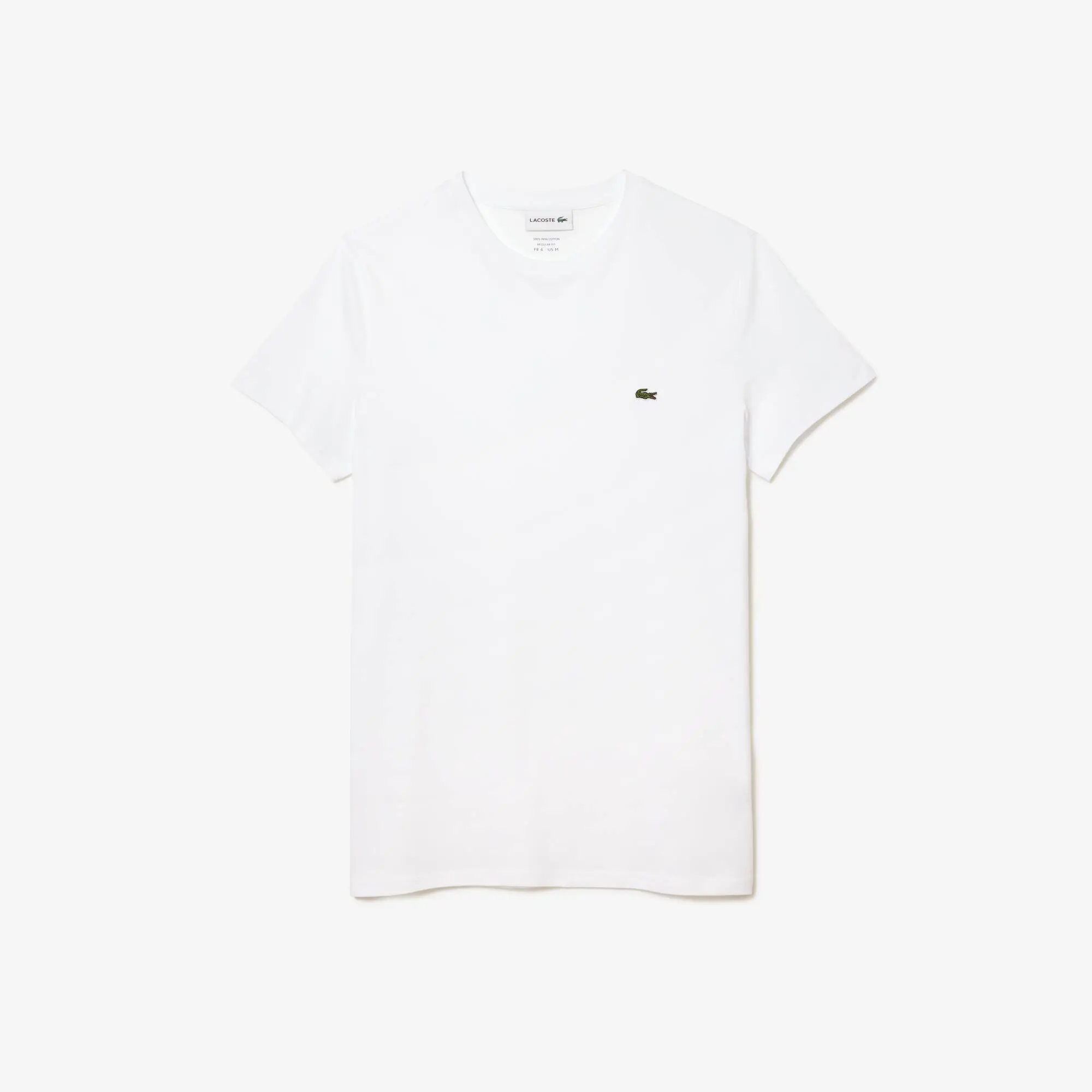 Lacoste Men's Crew Neck Pima Cotton Jersey T-Shirt. 2