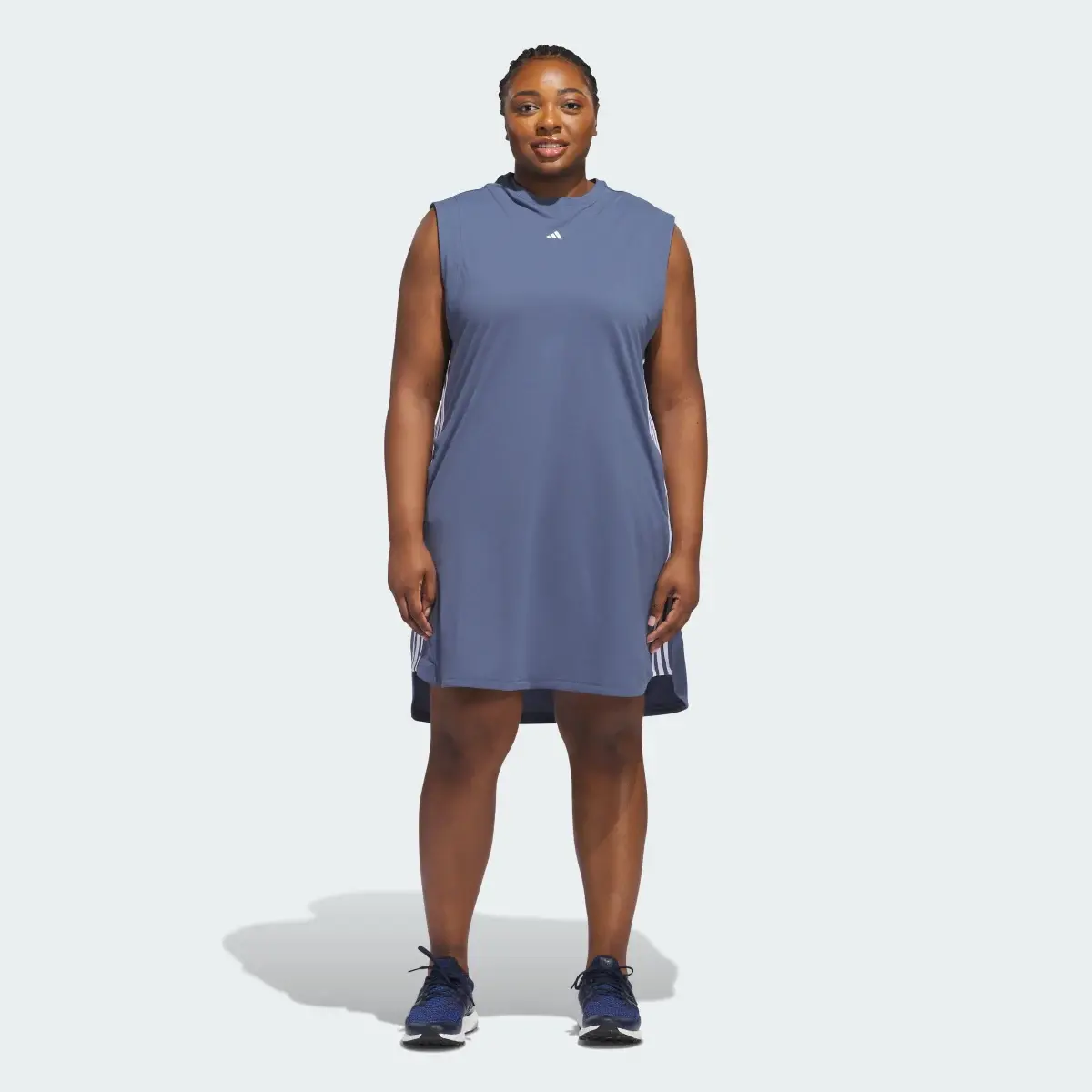 Adidas Ultimate365 TWISTKNIT Dress (Plus Size). 2