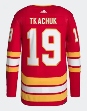 Flames Matthew Tkachuk Home Authentic Jersey