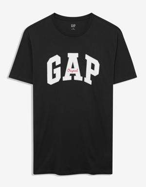 Gap Logo Bisiklet Yaka T-Shirt
