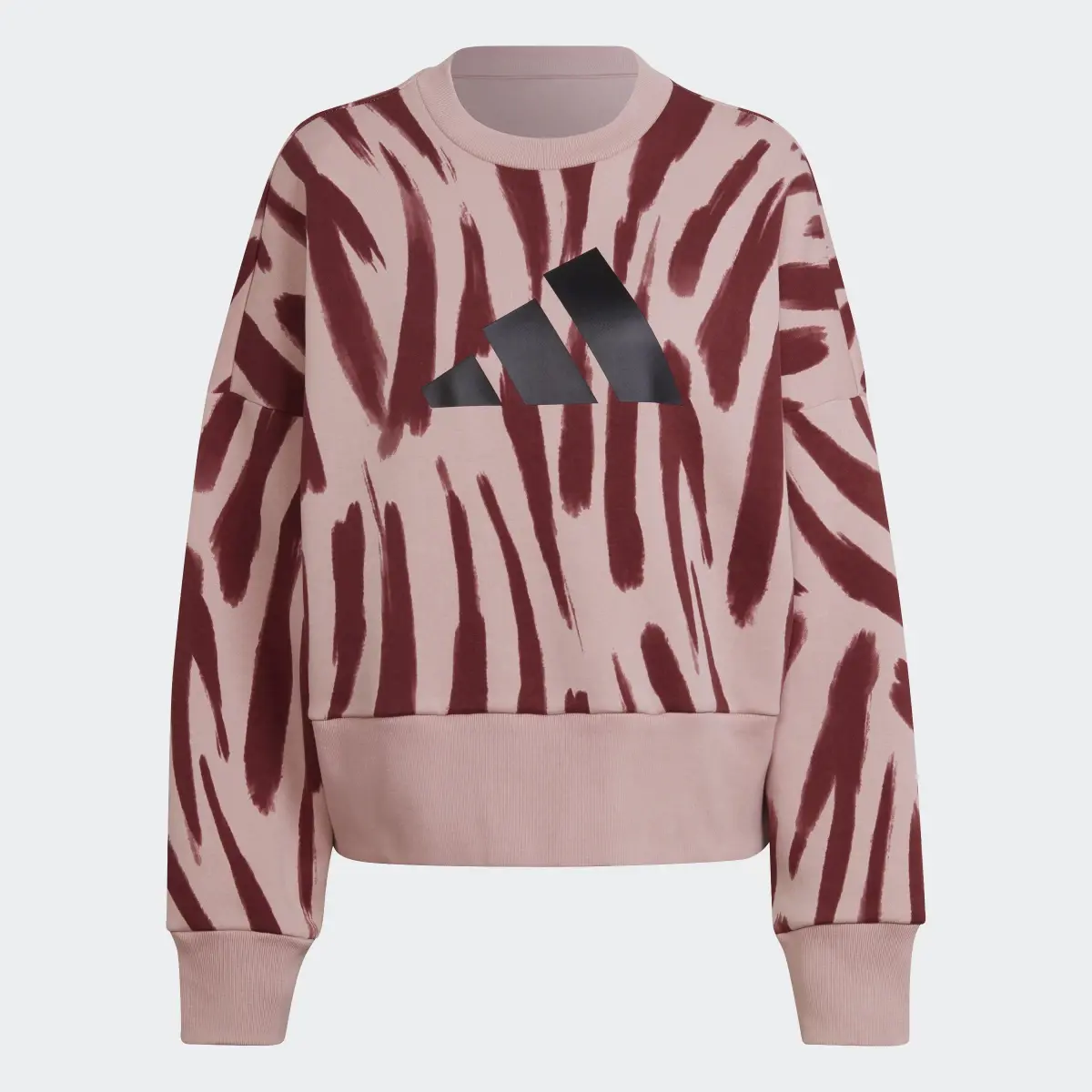 Adidas Sportswear Future Icons Feel Fierce Graphic Sweatshirt. 1