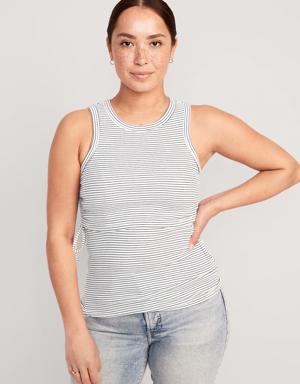 Old Navy Maternity EveryWear Sleeveless Tie-Side Nursing Top multi