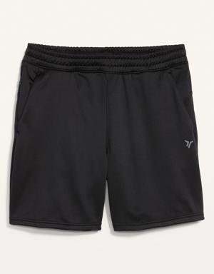 Go-Dry Performance Sweat Shorts for Men -- 7-inch inseam black